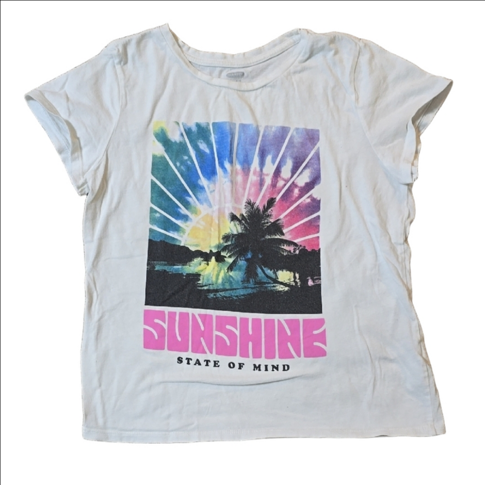Old Navy Girls Sunshine State of Mind T-Shirt - XL (14-16)